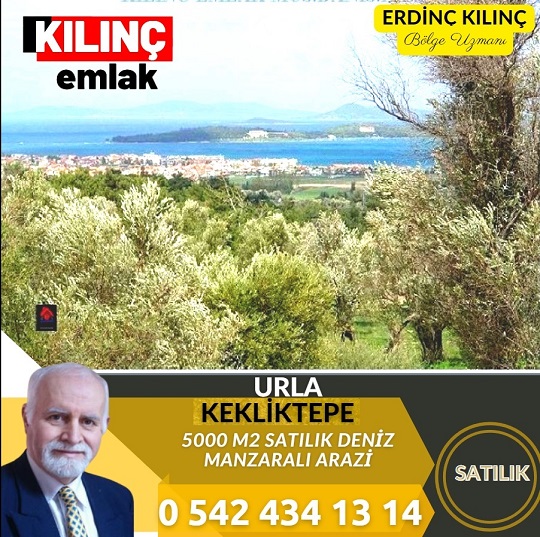 URLA-KEKLIKTEPE-SATILIK-ARAZI-URLA-SATILIK-ILAN